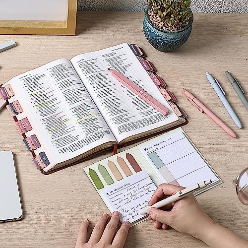Mr. Pen- Holy Bible Study Sticky Notes, 225 pcs, Vintage Colors, Sticky Note Tabs, Bible Sticky Notes, Sticky Note Set, Bible Notes, Bible Study Notes, Sticky Notes for Bible Note Taking Supplies