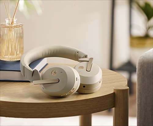 YAMAHA YH-E700B Wireless, Over-Ear, Noise-Cancelling Headphones, with Active Noise Cancellation (ANC) and 32 Hours of Battery Life (Beige)