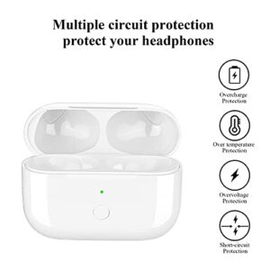 Compatible for AirPods Pro Charging Case Replacement, Compatible for Wireless AirPods Pro Charger Case with Bluetooth Pairing Sync Button,660 mAh Internal Large Battery