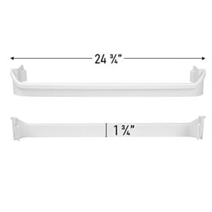 240534901 (2pack) Door Shelf Rack Bar Compatible with Frigidaire Kenmore Refrigerator Replacement Shelves Door Bin Frigidaire Replacement Parts