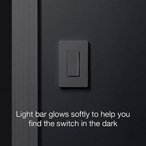 Lutron Sunnata Touch Dimmer Switch with Wallplate with LED+ Advanced Technology, for LED and Incandescent, 3 Way/Multi Location, STCL-153MW-WH, White