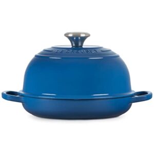 Le Creuset 9 1/2 in. Bread Oven Enameled Cast-iron Bundle with Oil & Vinegar Set and Spoon Rest - Marseille