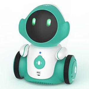 gilobaby robot toys, rechargeable smart talking robots for kids, intelligent robot with voice controlled touch sensor, singing, dancing, recording, repeat, birthday gifts for boys ages 6+ years