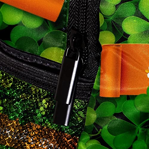 Small Backpack Travel Backpack,Carry On Backpack,st. patrick's day leaves,Women Mini Backpack Casual Daypack