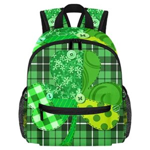 small backpack travel backpack,carry on backpack,st.patrick's day green plaid,women mini backpack casual daypack
