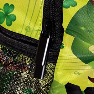 Small Backpack Travel Backpack,Carry On Backpack,st patricks day playing violin,Women Mini Backpack Casual Daypack