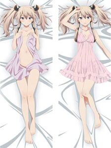 anime body pillow mao gakuin no futekigosha dakimakura pillowcase anime misha necron sasha necron hugging pillow cover case double-sided print150cm x 50cm(59in x 20in) long pillow cases