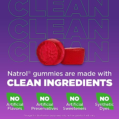 Natrol Kids Melatonin 1mg, Dietary Supplement for Restful Sleep, 140 Berry-Flavored Gummies, 140 Day Supply