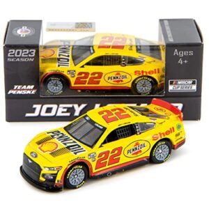 lionel racing joey logano 2023 shell pennzoil diecast car 1:64 scale