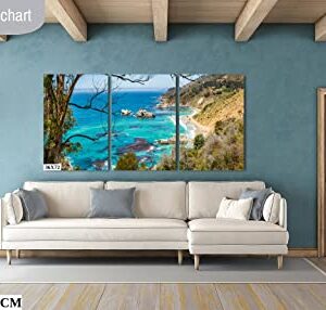 Big Sur Ocean Seascape Photo Wall Art Decor (Paper Print, 8x10 inches)