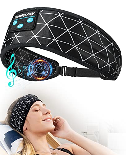 ASMRBAND Sleep Headphones, Sleep Headband Headband Headphones - Headphones For Sleep - Headband Headphones Built in Speakers Perfect for Workout,Running,Yoga,Travel,Insomnia