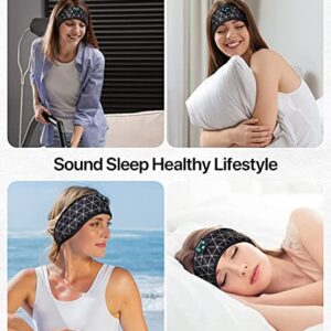 ASMRBAND Sleep Headphones, Sleep Headband Headband Headphones - Headphones For Sleep - Headband Headphones Built in Speakers Perfect for Workout,Running,Yoga,Travel,Insomnia