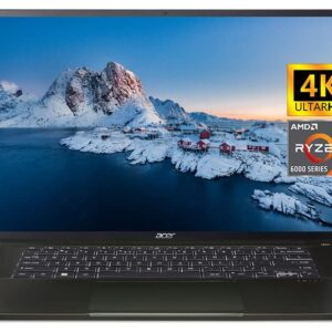 Acer 2023 Newest Swift Edge 16" 4K OLED Laptop, Ultra Thin and Light, AMD Ryzen 7 6800U(Up to 4.7GHz), 16GB LPDDR5 RAM, 1TB NVMe SSD, Backlit Keys, Fingerprint, WiFi 6, HDMI, Win 11, CUE Accessories