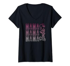 barbie - mama barbie v-neck t-shirt
