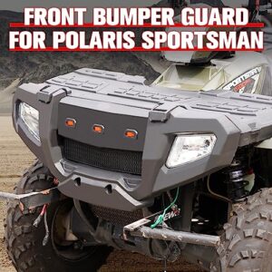 A & UTV PRO Front Bumper Guard for Polaris Sportsman 500 700 800 X2 Touring 2006-2010, Front Fascia Brush Guard Protector Accessories, Replace OEM# 2633527-070, 2633271-070, 2633520-070, 5437086-070