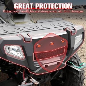 A & UTV PRO Front Bumper Guard for Polaris Sportsman 500 700 800 X2 Touring 2006-2010, Front Fascia Brush Guard Protector Accessories, Replace OEM# 2633527-070, 2633271-070, 2633520-070, 5437086-070