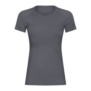 Workout Shirts for Women Workout Tops for Women Short Sleeve Yoga T Shirts for Women Breathable Athletic Gym Shirts Gray S