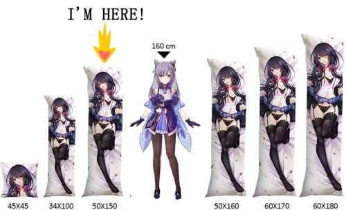 Anime Long Pillow Panas Anime Undertale Man Beding Memeluk Tubuh Sarung Bantal Penutup Kulit Persik Otaku 2 Cara Sarung Bantal Keren Untuk Ulang Tahun 59inches X 20inches(150cm X 50cm)