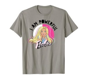 barbie - i am powerful t-shirt