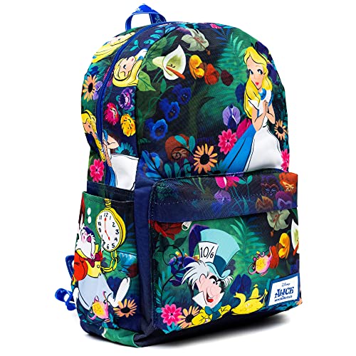 Wondapop Disney Alice in Wonderland 17" Full Size Nylon Backpack