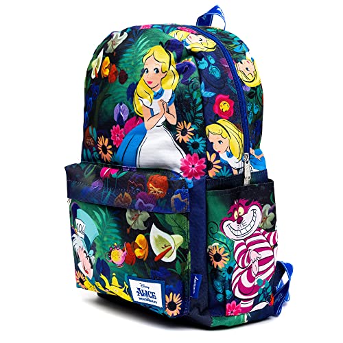 Wondapop Disney Alice in Wonderland 17" Full Size Nylon Backpack