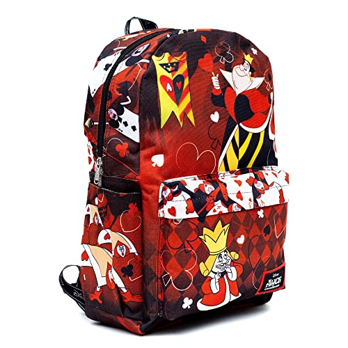 Wondapop Disney Alice in Wonderland Queen of Hearts 17" Full Size Nylon Backpack