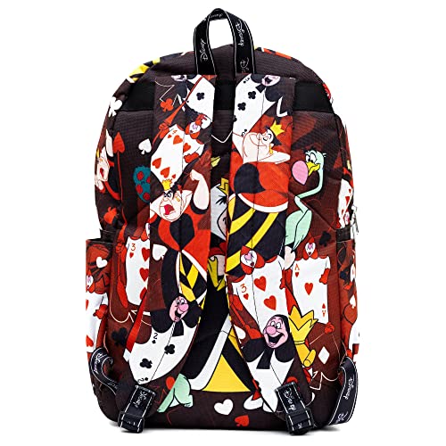 Wondapop Disney Alice in Wonderland Queen of Hearts 17" Full Size Nylon Backpack