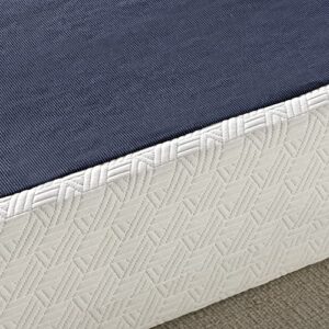 Best Price Mattress 7.5 Inch Metal Box Spring Mattress Support with Wood Slats, Full