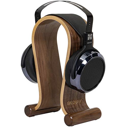 Sony WH-CH720N Wireless Noise Cancelling Headphone, Black Bundle with Wood Headphone Display Stand Secure Tabletop Holder/Gaming Headset Hanger