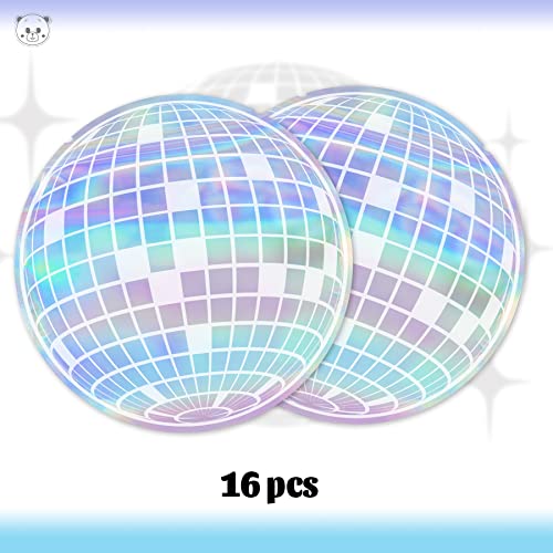 KARAQY Disco Ball Hangover Kit Bags, Last Disco Recovery Bags for Bachelorette Party Wedding Bridal Shower Engagement Party Disco Party Favors Supplies Decorations