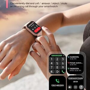 Smart Watches for Women Men(Bluetooth Answer/Make Call), Smart Watch Alexa Built-in, 1.8" Fitness Watch with Heart Rate/SpO2/Sleep Monitor/100 Sports/IP68 Waterproof, Activity Trackers for iOS Android