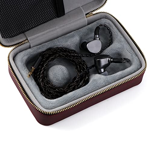 Linsoul 7Hz Legato 2DD HiFi in Ear Monitor, Dual Dynamic Driver Earphone IEM with N52 Magnet, CNC Aluminum Case, Detachable OCC 0.78mm 2Pin Cable for Audiophile Musician DJ (Silver, Legato)