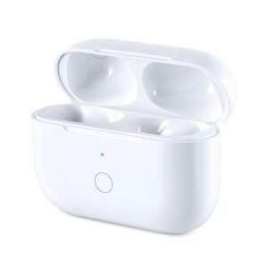 Wireless Charging Case Replacement Compatible with AirPods Pro 1st & 2nd Generation, AirPods Pro 1st & 2nd Charger Case with Bluetooth Pairing Sync Button