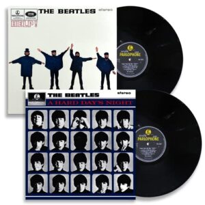 the beatles "beatlemania" vinyl collection: help! & a hard day's night