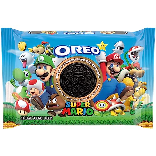 Super Mario™ OREO Chocolate Sandwich Cookies, Limited Edition, 12.2 oz