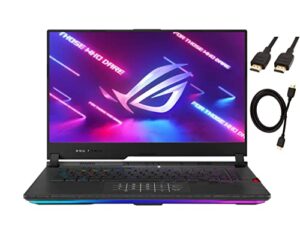 asus rog 15 gaming laptop | 15.6” 300hz ips type fhd display | amd ryzen 9 5900hx | 32gb ddr4 | 1024gbssd+1024gbssd| nvidia geforce rtx 3080 | rgb keyboard | windows 11 home | black | with hdmi cable