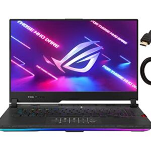 ASUS ROG 15 Gaming Laptop | 15.6” 300Hz IPS Type FHD Display | AMD Ryzen 9 5900HX | 32GB DDR4 | 1024GBSSD+1024GBSSD| NVIDIA GeForce RTX 3080 | RGB Keyboard | Windows 11 Home | Black | with HDMI Cable