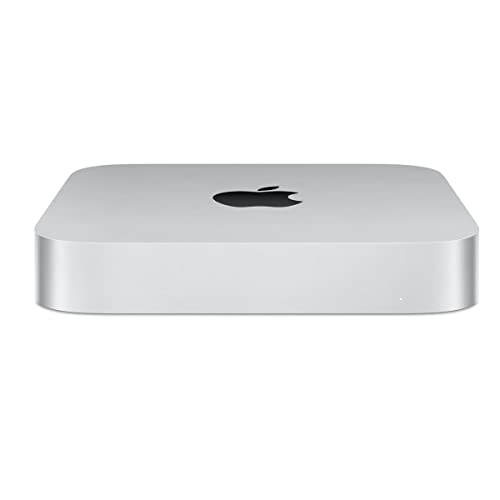 Apple Mac Mini Desktop Computer, M2 Chip with 8-Core CPU and 10-Core GPU, 16GB Memory, 256GB SSD, Early 2023