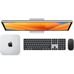 Apple Mac Mini Desktop Computer, M2 Chip with 8-Core CPU and 10-Core GPU, 16GB Memory, 256GB SSD, Early 2023