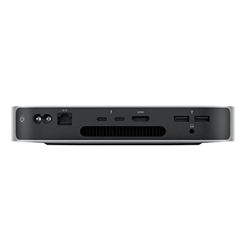 Apple Mac Mini Desktop Computer, M2 Chip with 8-Core CPU and 10-Core GPU, 16GB Memory, 256GB SSD, Early 2023