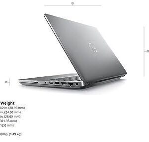 Dell Precision 3470 3000 Mobile Workstation 14" FHD (Intel 12-Core i7-1260P, 32GB DDR5 RAM, 1TB SSD, NVIDIA T550) Business Laptop, Backlit, Fingerprint, Thunderbolt 4, RJ-45, 1080p Webcam, Win 11 Pro