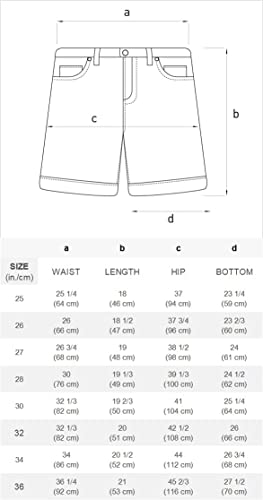 Aelfric Eden Men's Star Patchwork Denim Shorts Mid Rise Stretchy Patchwork Jeans Shorts Casual Denim Shorts Streetwear