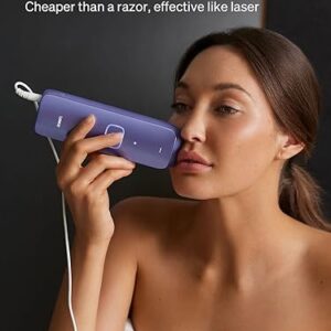 Ulike Laser Hair Removal for Women and Men, Air 3 IPL Hair Removal with Sapphire Ice-Cooling System for Nearly Painless & Long-Lasting Result, Flat-Head Window for Body & Face at-Home Use