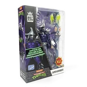 The Loyal Subjects Teenage Mutant Ninja Turtles BST AXN Limited Edition SDCC 2023 Super Shredder Glow-in-The-Dark 8-inch XL Action Figure