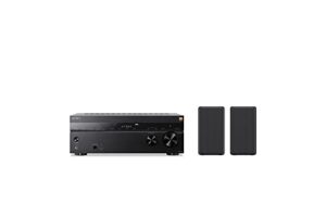 sony str-an1000 7.2 ch 8k a/v receiver: dolby atmos, dts:x, bluetooth, wifi, google chromecast, spotify connect, apple airplay, hdmi 2.1 and sa-rs3s wireless rear speakers for ht-a7000/a5000/a3000