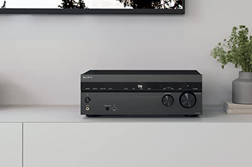 Sony STR-AN1000 7.2 CH 8K A/V Receiver: Dolby Atmos, DTS:X, Bluetooth, WiFi, Google Chromecast, Spotify Connect, Apple AirPlay, HDMI 2.1 and SA-RS3S Wireless Rear Speakers for HT-A7000/A5000/A3000