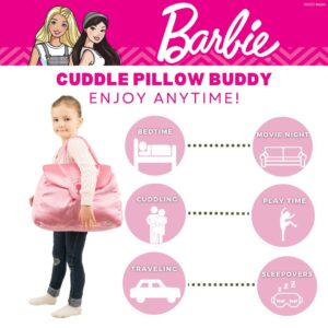 Franco Barbie Purse Pillow Bedding Super Soft Plush Pink Purse/Bag Shapped Cuddle Pillow Buddy, (100% Official Licensed Barbie Product)