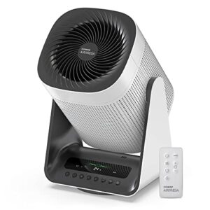 airmega aim 2-in-1 oscillating fan & true hepa air purifier