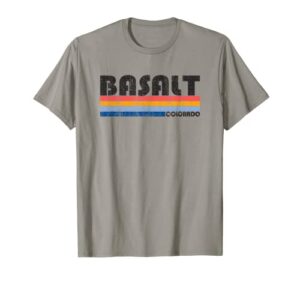 vintage 70s 80s style basalt, co t-shirt