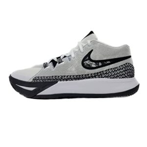 nike men's kyrie flytrap vi basketball shoes, white/black-white, 10 m us